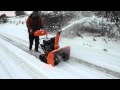 Tracked snow thrower by rock machinery