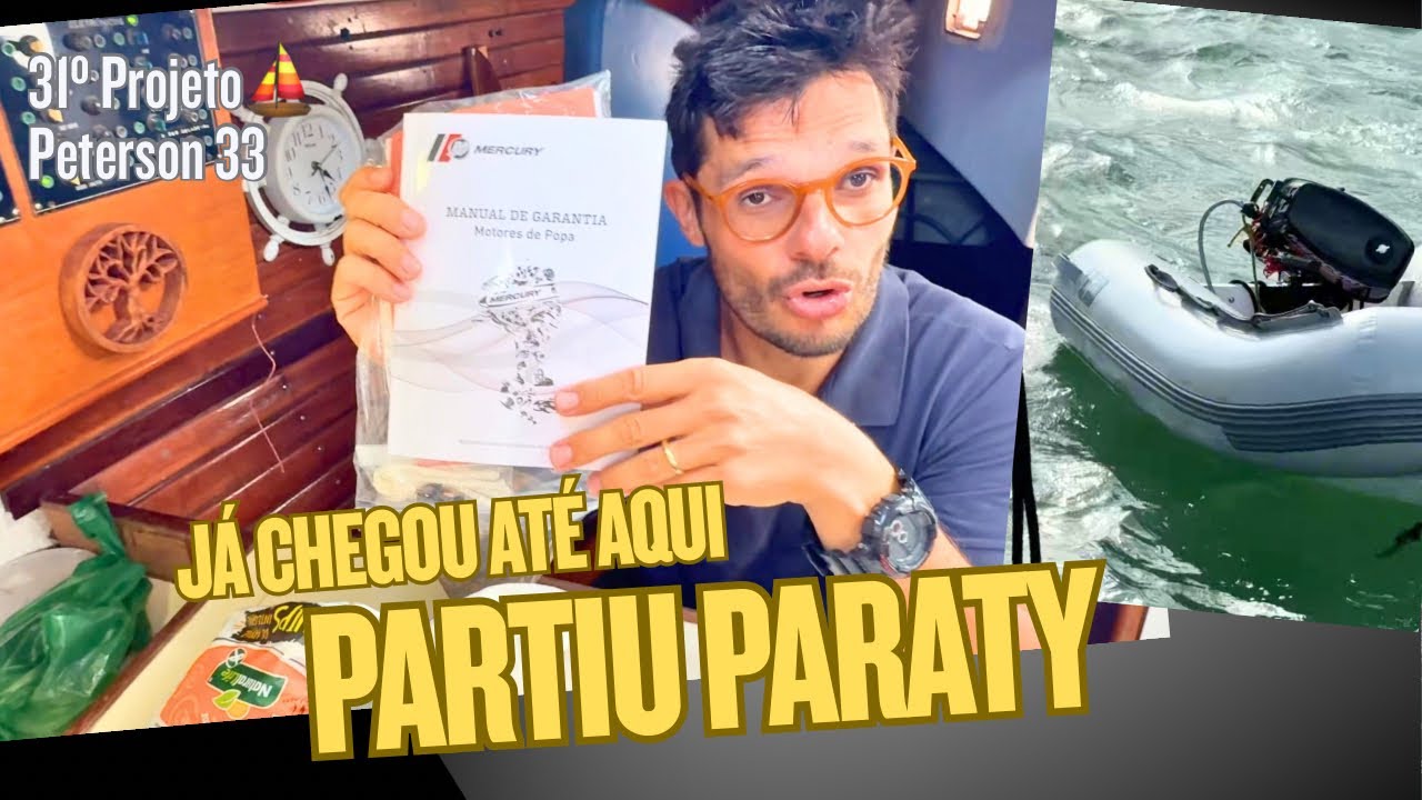 ⁣O QUE VAMOS FAZER AGORA-SUBIU DE FLORIPA ATÉ UBATUBA - PETERSON 33 Mintaka