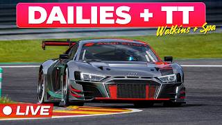 🔴 GT7 | Improving my TT + Daily Racing at Spa and Watkins Glen | Live 🔴