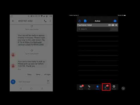 FlashValet - Accepting SMS Requests