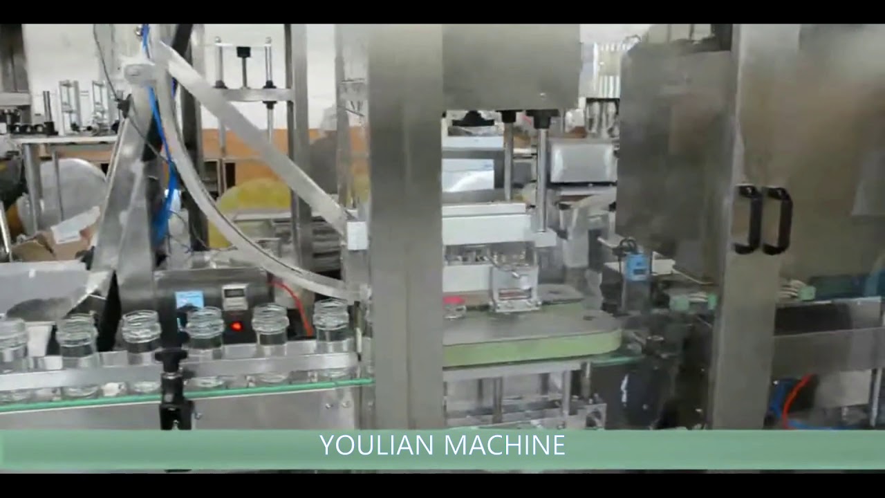 How To Use Automatic Glass Jar Vacuum Capping Machine Glass Bottle ...