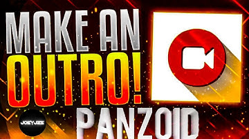 HOW TO MAKE A OUTRO + ADD YOUR OWN MUISC ON PANZOID !!!