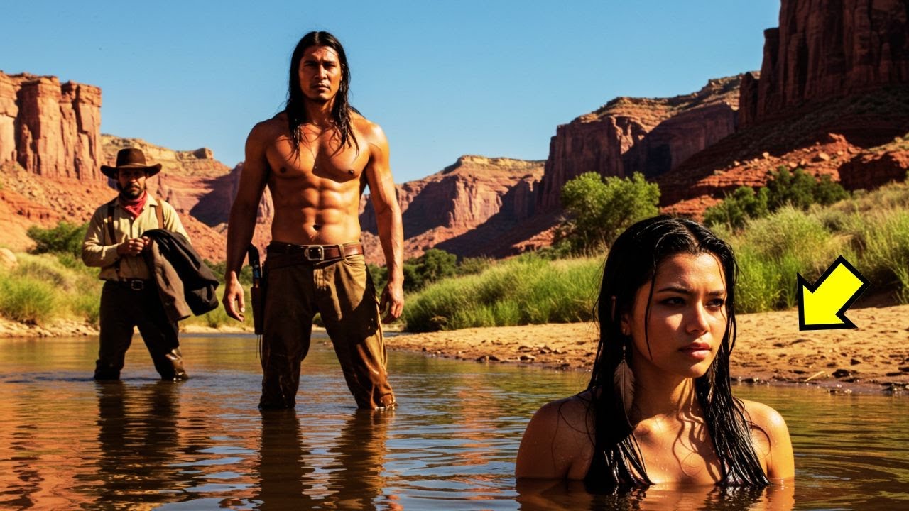 SU PADRE ROMPIÓ SU ROPA Y LA ARROJÓ AL RÍO, PERO UN GUERRERO APACHE DECIDIÓ HACER JUSTICIA.