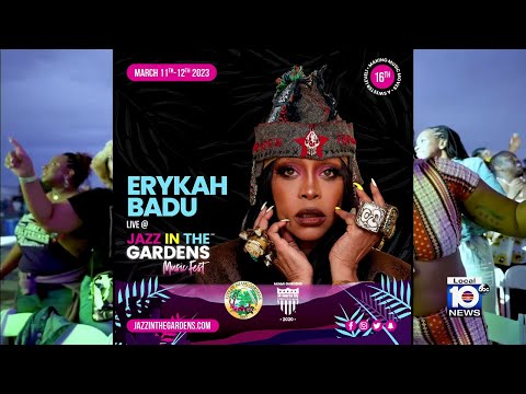 Local 10 speaks to artists hitting the stage for annual Jazz in the Gardens concert
