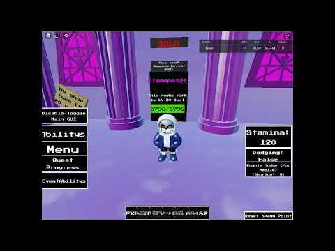 Jugamos dusttale simulator event  Dust sans simulator [Remake] 