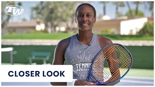 Take a closer look at Asia Muhammad's Tennis Gear: then & now (from juniors to WTA Pro Player) 🔥