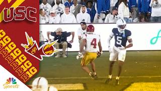USC drives down the field on opening drive, Trent Mosley gets TD | Big Ten Football on NBC Sports