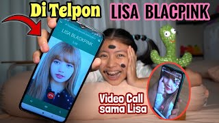 HEBOH ! DI TELPON LISA BLACKPINK ! Aku Jadi Adek Online Lisa..? screenshot 3