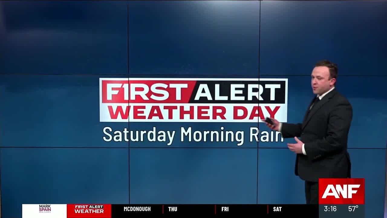 First Alert Forecast | Rain, then bitter cold ahead - YouTube