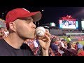 Snagging a Yadier Molina home run at Busch Stadium!