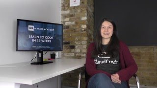 A Makers Academy Graduate One Year On Maya