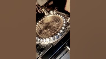 CNC processing spoon mold