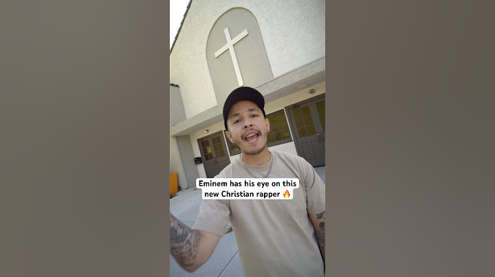 Eminem has his eye on this new Christian rapper 🔥