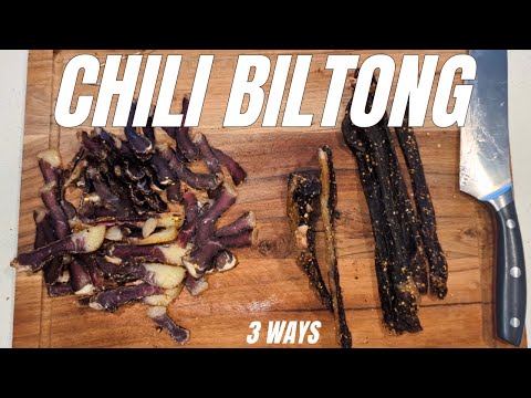 Chili Biltong 3 Ways - Sliced, Stokkies & strips!