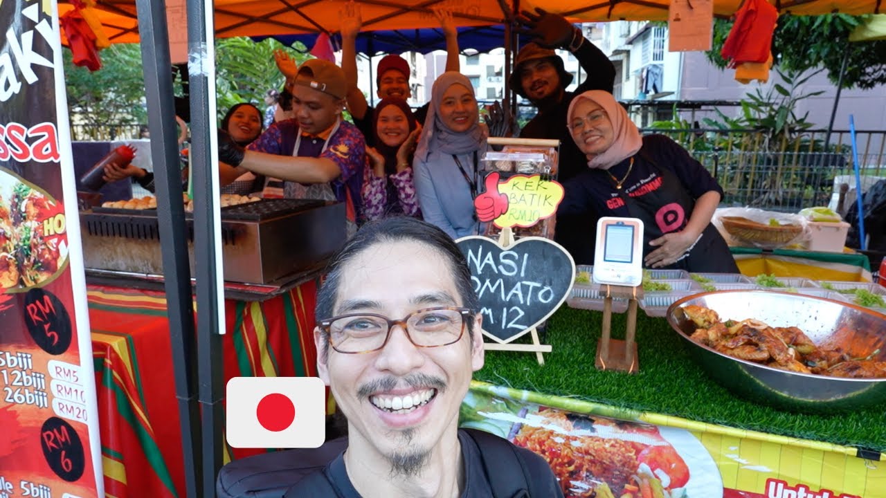 43 Malaysians' Smiles Touched a Japanese Heart at Ramadan Bazaar