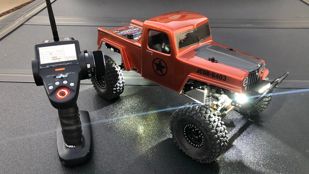 TRX-4 with Futaba 4PK