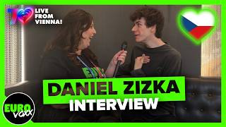 🎤🇨🇿 CZECHIA EUROVISION 2026: Daniel Zizka - CROSSROADS (INTERVIEW) // Live from Vienna!