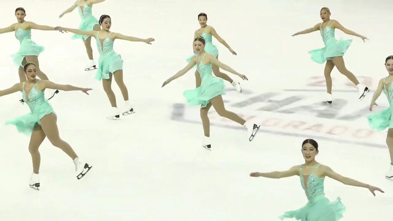 DC EDGE | Junior Free Skate | 2025 U.S. Synchronized Skating Championships