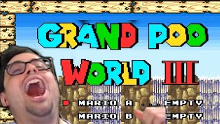 This Hard Mario Romhack Will Take 100s of Hours To Beat // Grand Poo World 3 [Ep. 2]