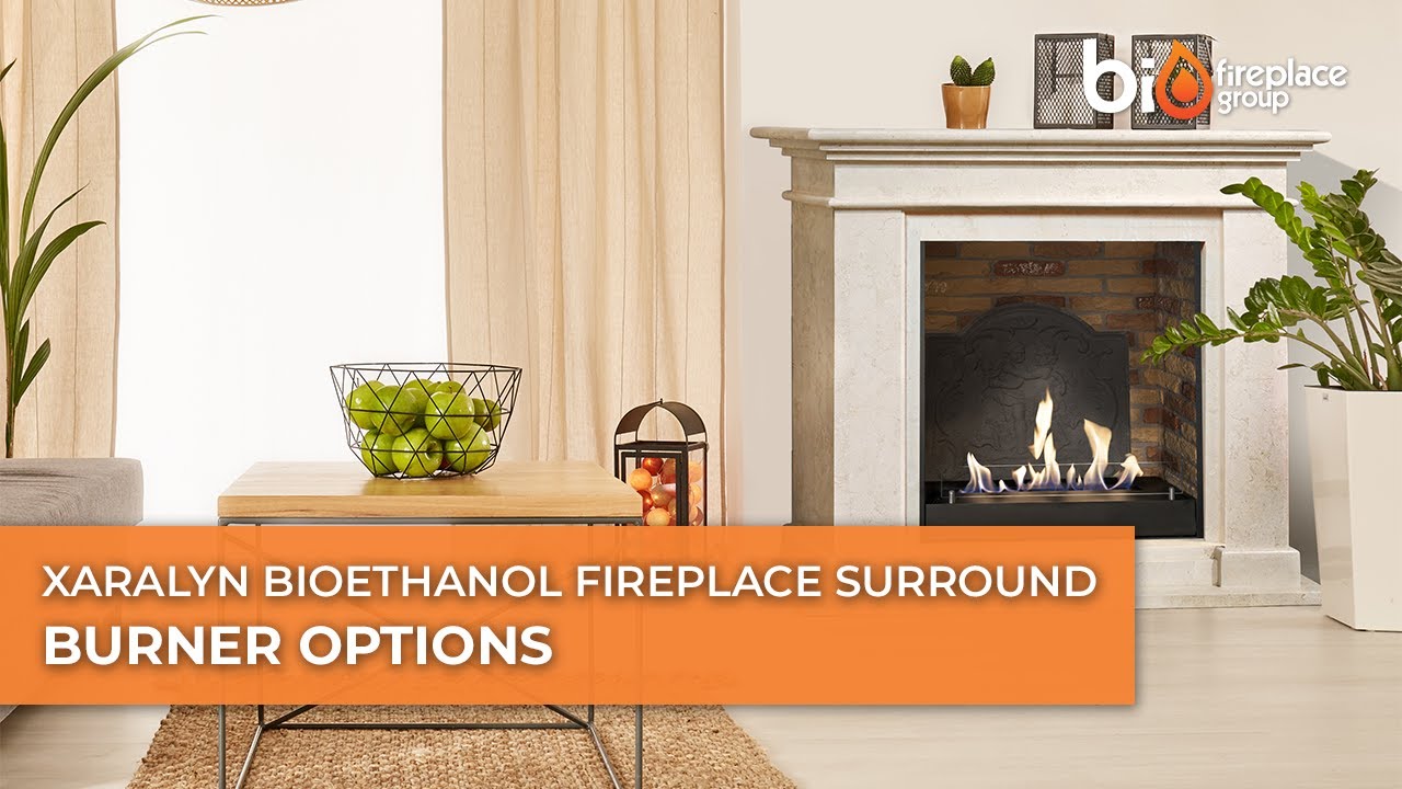Different Bioethanol Burner Options for Xaralyn Surround Fireplaces