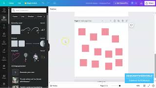 how to easily align and evenly space all elements with one click with this Canva new feature!