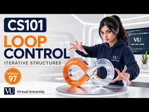 Module 97 - Algorithm: Loop Control | Introduction to Computing | CS101| Virtual University