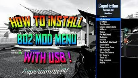 BO2 - MOD MENU *NO JAILBREAK* + TUTORIAL (PS3,XBOX,PC)