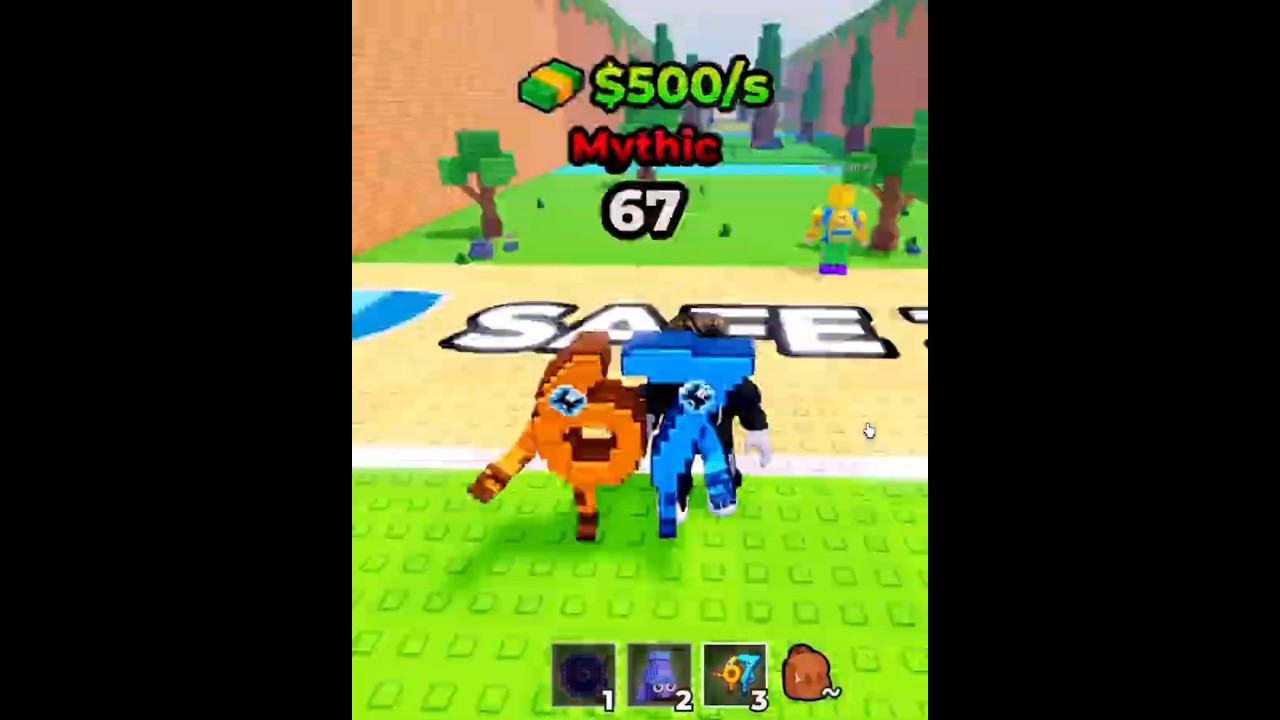 ORZU Gets MYTHIC 67 BRAINROT in Kick a Lucky Block ⚽🐧 Escape TSUNAMI!