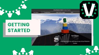 Starting a simulation with the Virtual Robotics Toolkit Wealth