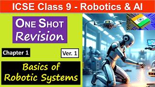 Ch1 Introduction to Robotics | ICSE Class 9 Robotics & AI | Code 66 Syllabus