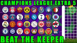 Champions League Extra 5 - Beat The Keeper Marble Race / Marble Race King