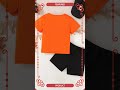 Children's Dinosaur Graphic Tee and Shorts Set