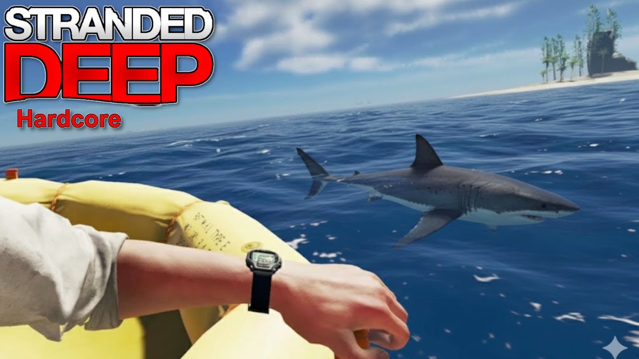 🌴Stranded Deep Hard Mode 09:  Überfahrt mit HAI Eskorte