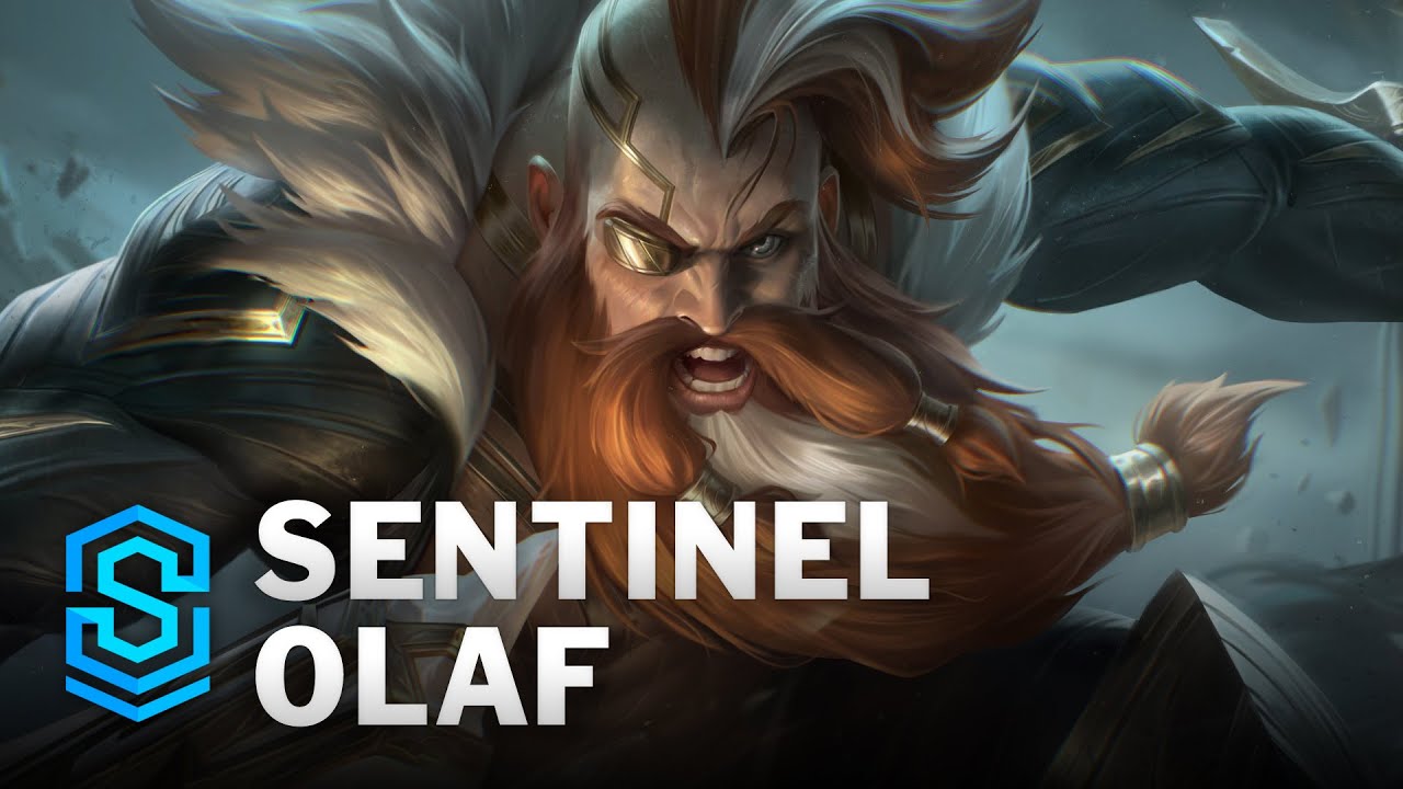Sentinel Olaf Skin Spotlight League of Legends YouTube