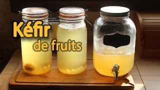 Kefir or tibicos, a healthy and easy to make homemade lemonade
