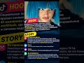 История TikTok-звезды с синими волосами 😱 #TikTok #Звезда #Вирус #Shorts