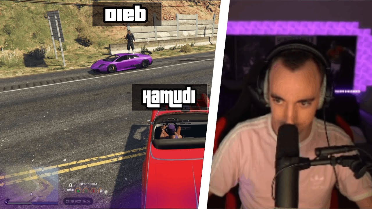 HAMUDI jagt mit OPA einen AUTODIEB | Scurrows