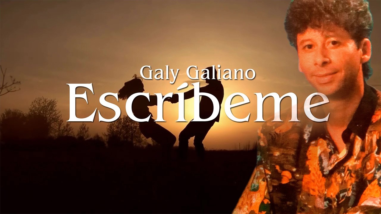 Escríbeme - Galy Galiano (Letra Oficial) - Baladas Románticas Clásicas ...