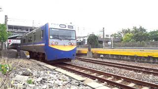 2193次區間車與138次自強號在大林車站交會