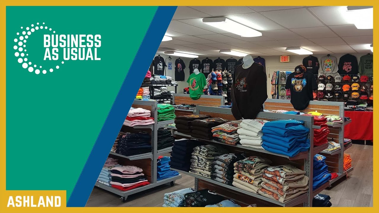 Business As Usual: JT's Custom Apparel - YouTube