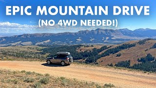 You Don't Need 4WD for This Amazing Mountain Road! (SUV Camping/Vanlife Adventures)