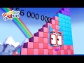 Learn Numbers with Numberblocks Cube Adventure 156 to 156 Million Step Squad | Fun Math for Kids! 🚀