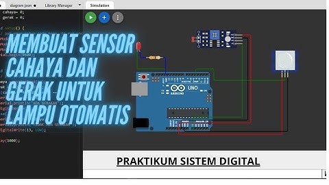 Implementasi Arduino Uno dalam pembuatan Lampu Otomatis || Sensor LDR dan Sensor PIR