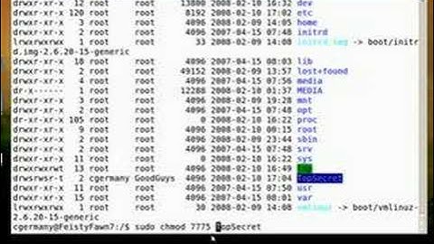 Ubuntu Linux Permissions - Part 3