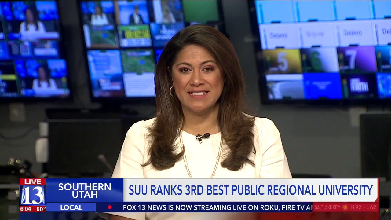 Fox 13: SUU Ranks Best Public Regional University in Utah - YouTube