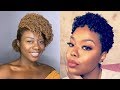 Hairstyles For Short Natural Hair 🤩🤞🏾 #3