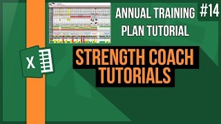 How to design a yearly training plan  - design an annual plan - Strength Coach Tutorials # 14