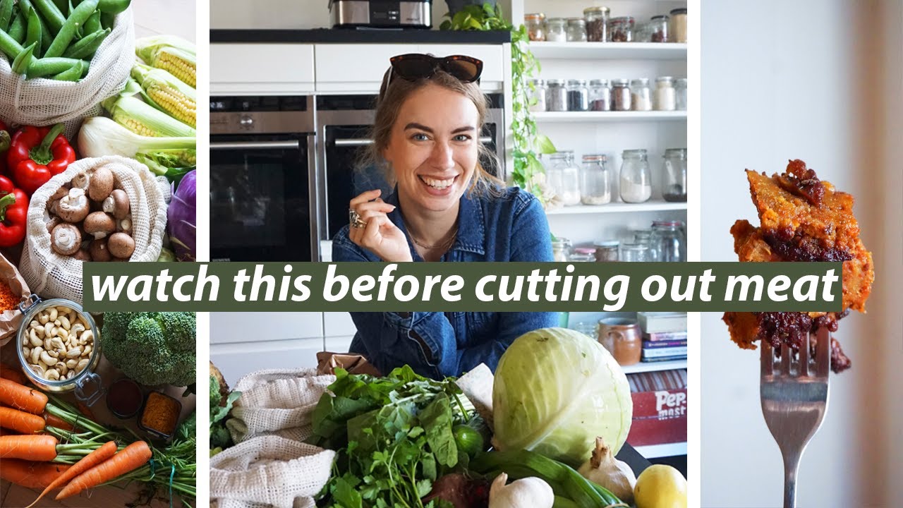 10 most important things to know before cutting out meat // veganuary, listen up