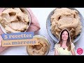 🌰 CRÈME DE MARRON, PÂTE DE MARRON, PURÉE DE MARRON ~ 3 recettes faciles 🌰