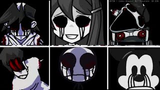 Monochrome V2    But Everytime It Is The Opponents Turn The Mod Changes   Friday Night Funkin Mod